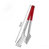 Multi-Purpose Food Clips – Stainless Steel Cooking & Serving Tongs for Noodles, Steak, and Barbecue