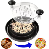 Large Chicken Breast Shredder – Rotating Meat & Vegetable Grinder Tool