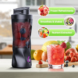 Electric Portable Juicer 700ML USB Rechargeable – High-Power Smoothie & Shake Blender for Travel