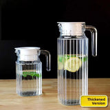 Heat-Resistant Glass Water Bottle – Large Capacity for Hot & Cold Beverages