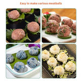 Stainless Steel Meatball Maker – Perfect for Homemade Meatballs & Salad Balls
