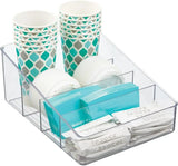 4-Layer Clear Food Storage Organizer – Pantry, Desktop & Kitchen Transparent Container