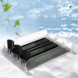 Canned Beverage Push Rack – Adjustable Drink Organizer Dispenser for Fridge