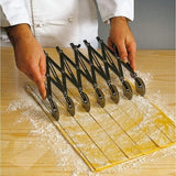 3/5/7 Wheel Dough Cutter – Stainless Steel Adjustable Pastry & Pizza Roller