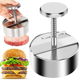 2025 Hamburger Press – 304 Stainless Steel Non-Stick Burger Patty Maker