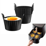 Silicone Air Fryer Egg Poacher & Cupcake Baking Cups – Ramekins for Air Fryer & Oven
