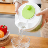 Multifunctional Manual Vegetable Dehydrator – Salad Spinner & Fruit/Lettuce Drain Basket