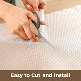 EVA Kitchen Cabinet Shelf Liner – Non-Adhesive Waterproof Drawer & Table Mat