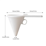 Adjustable Handheld Baking Funnel – Cream, Batter & Chocolate Dispenser for Pastry, Cupcakes & Pancakes