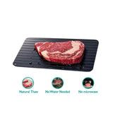 Fast Defrosting Tray – Aluminium Alloy Thawing Plate for Meat & Fish