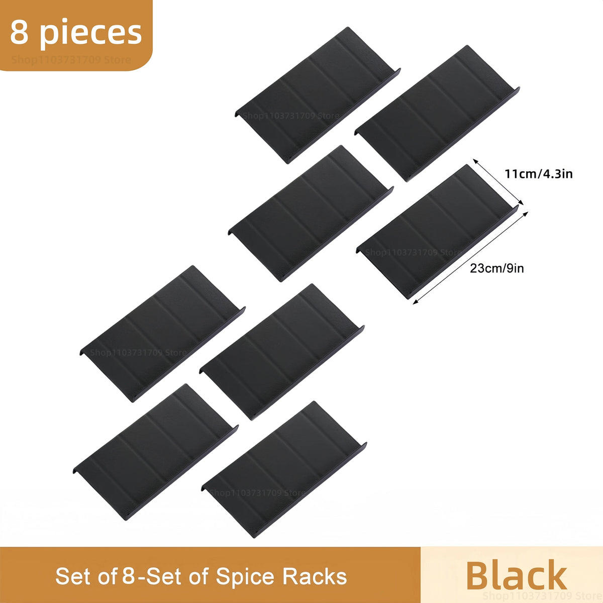 4-Layer Adjustable Kitchen Spice Drawer Organizer – Modular Rack for Seasoning Jars