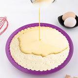 10-Inch High-Temperature Silicone Cake Mold – Round Baking Pan