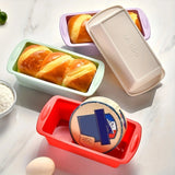 Non-Stick Silicone Loaf Pan, Flexible Rectangle Cake & Bread Mold (1/4pcs)