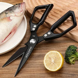 Multifunctional Kitchen Scissors – Stainless Steel Chicken Bone Cutter & Bottle Opener