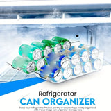 Kitchen Soda Storage Can Refrigerator & Freezer Organizer Container