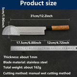 Stainless Steel Kitchen Knife – Extra Sharp Meat, Vegetable & Slicing Knife