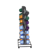 LMETJMA 360° Rotating Dolce Gusto Coffee Capsule Holder – Stainless Steel Storage Stand (JT222)