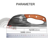 Kitchen Slicing Knife – Labor-Saving Chef’s Knife with Wood Handle