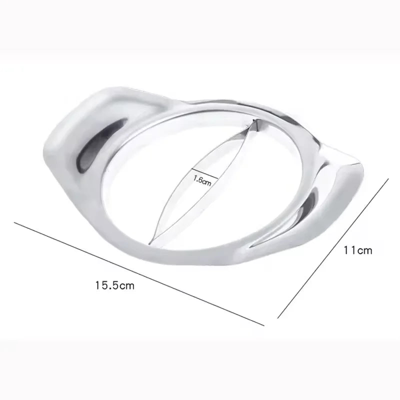 Fruit Corer & Mango Slicer – Stainless Steel Mango Peeler & Cutter