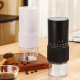 Portable Electric Coffee Bean Grinder – 30 Adjustable Gears USB Rechargeable Burr Grinder