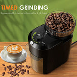 Wancle Electric Burr Coffee Grinder – 28 Adjustable Grind Settings Conical Burr Mill 220V/120V